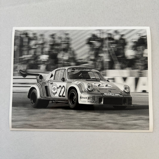 Porsche 935 Martini Racing Car Vintage Photo Photograph Print