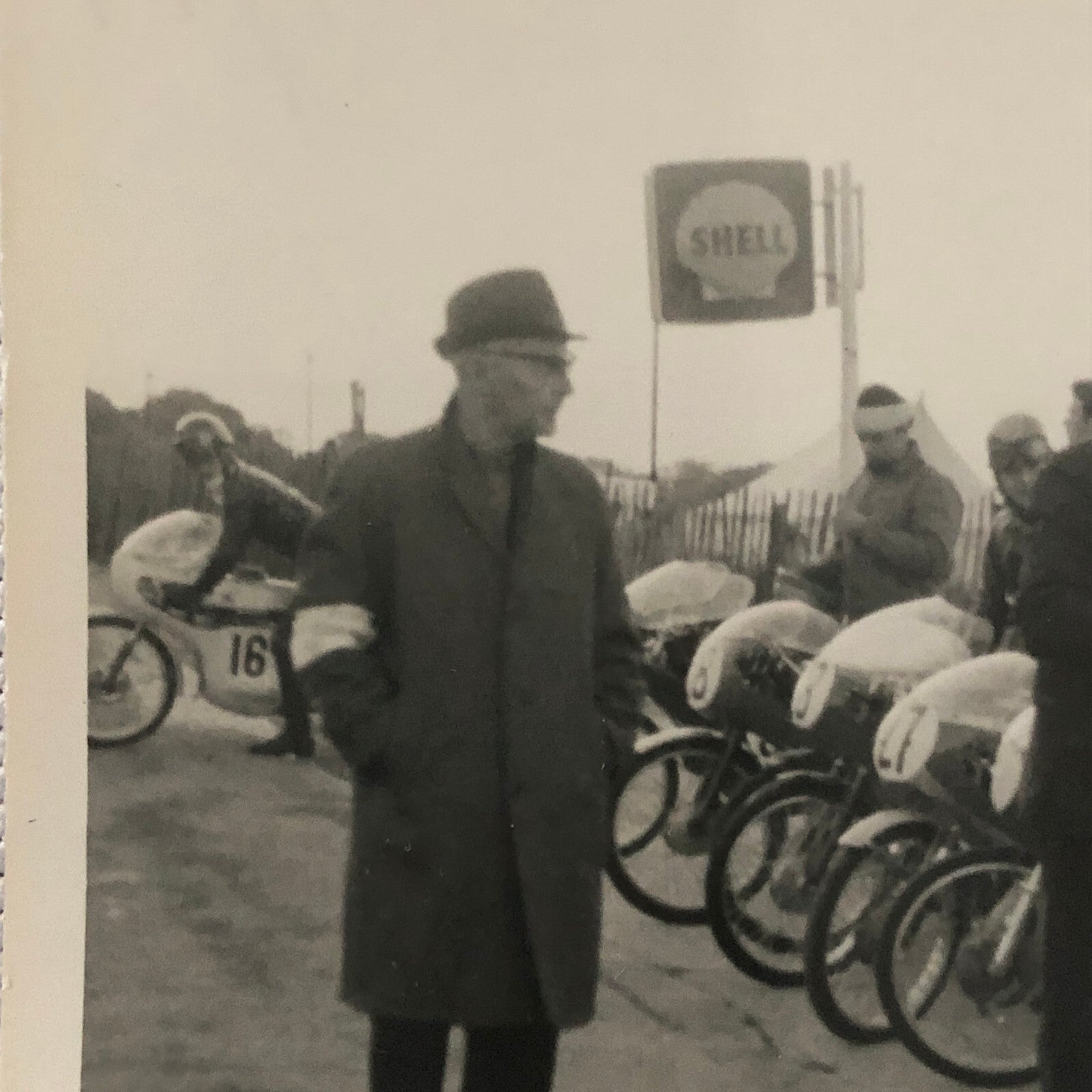 Vintage Motorcycle Racing Photo photograph Germany