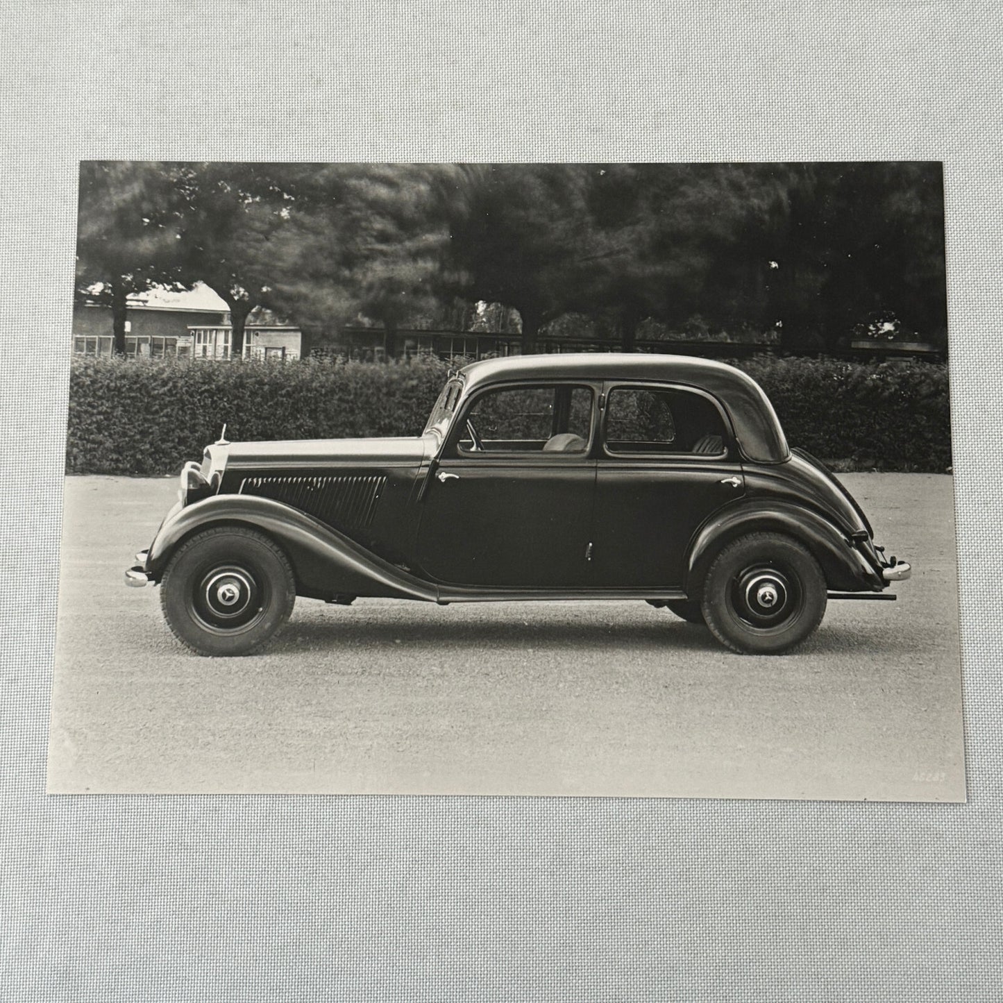 Mercedes Benz 170D Car Factory Press Photo Photograph Mercedes 170 D