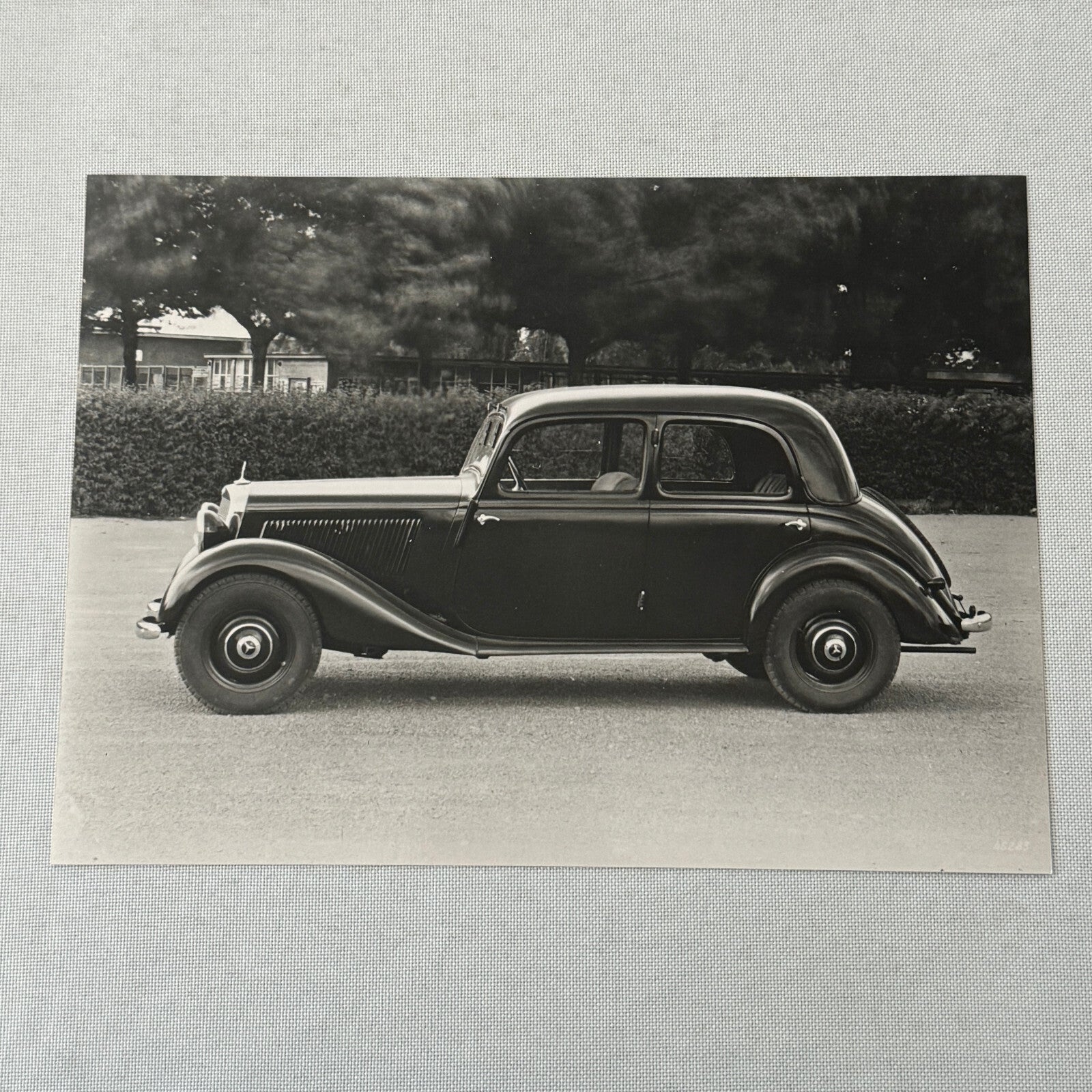 Mercedes Benz 170D Car Factory Press Photo Photograph Mercedes 170 D