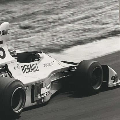 Vintage 1976 Formula 2 F2 Rome Grand Prix Racing Photo Photograph Jabouille