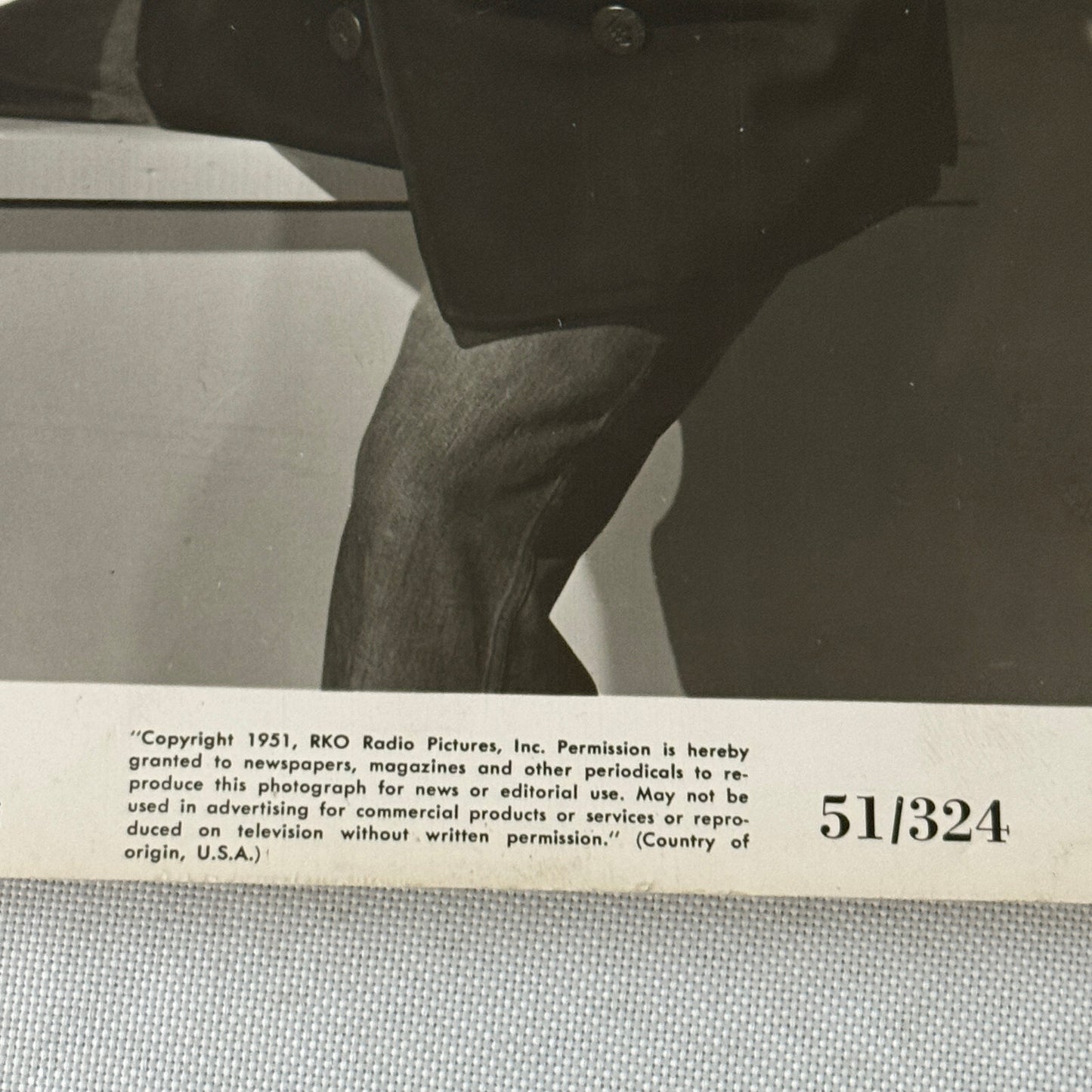 1951 Sealed Cargo Movie Film Press Photo Photograph Vintage