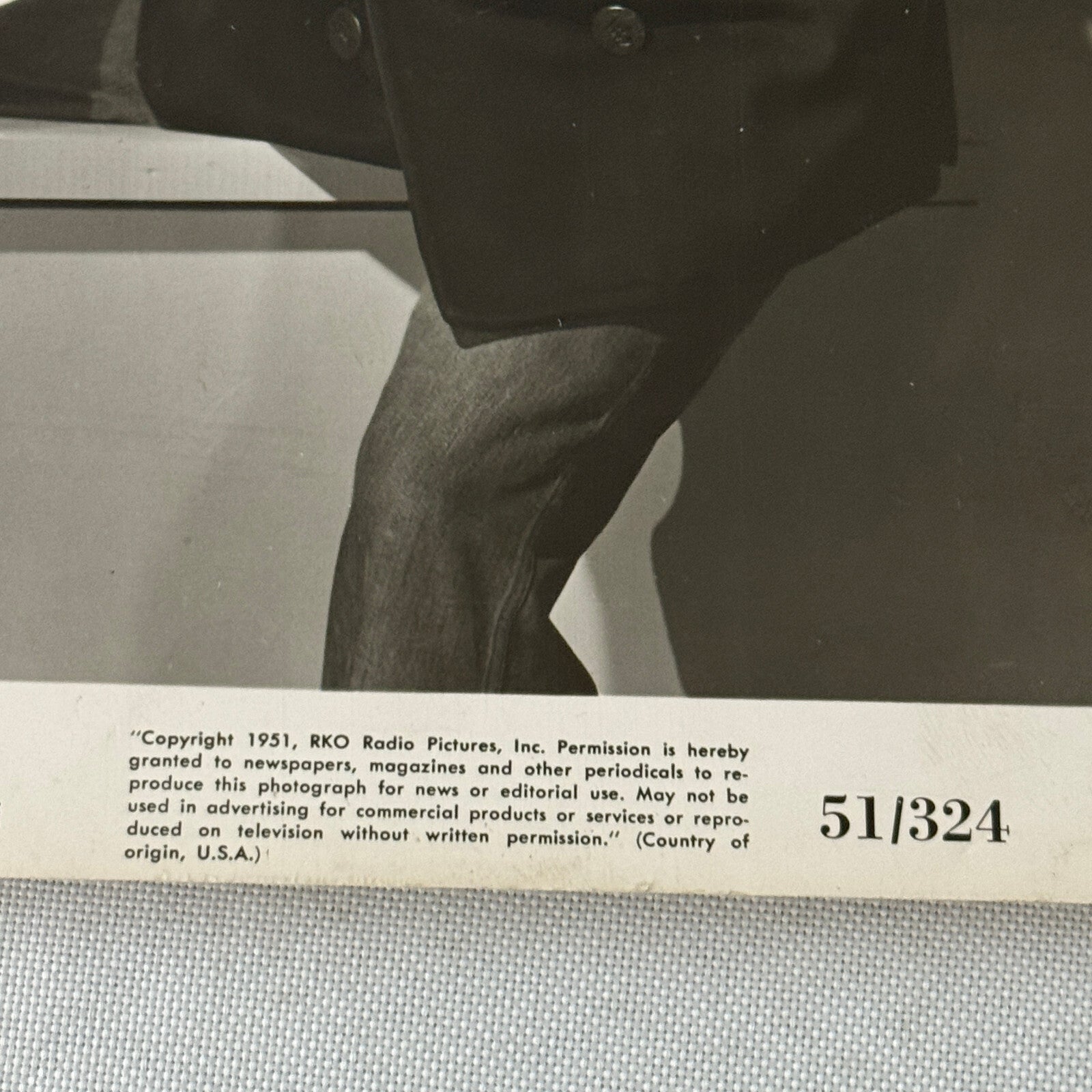 1951 Sealed Cargo Movie Film Press Photo Photograph Vintage