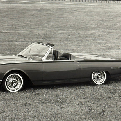 Vintage 1962 Ford Thunderbird Car Automobile Photo Photograph Modern Print