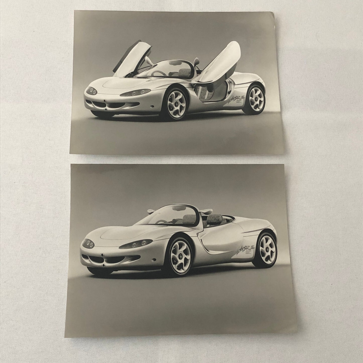Mitsubishi HSR III Concept Car Photo Photograph Lot of 2