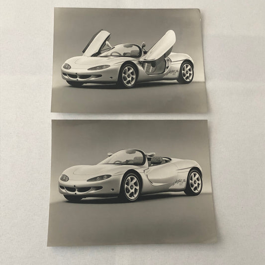 Mitsubishi HSR III Concept Car Photo Photograph Lot of 2