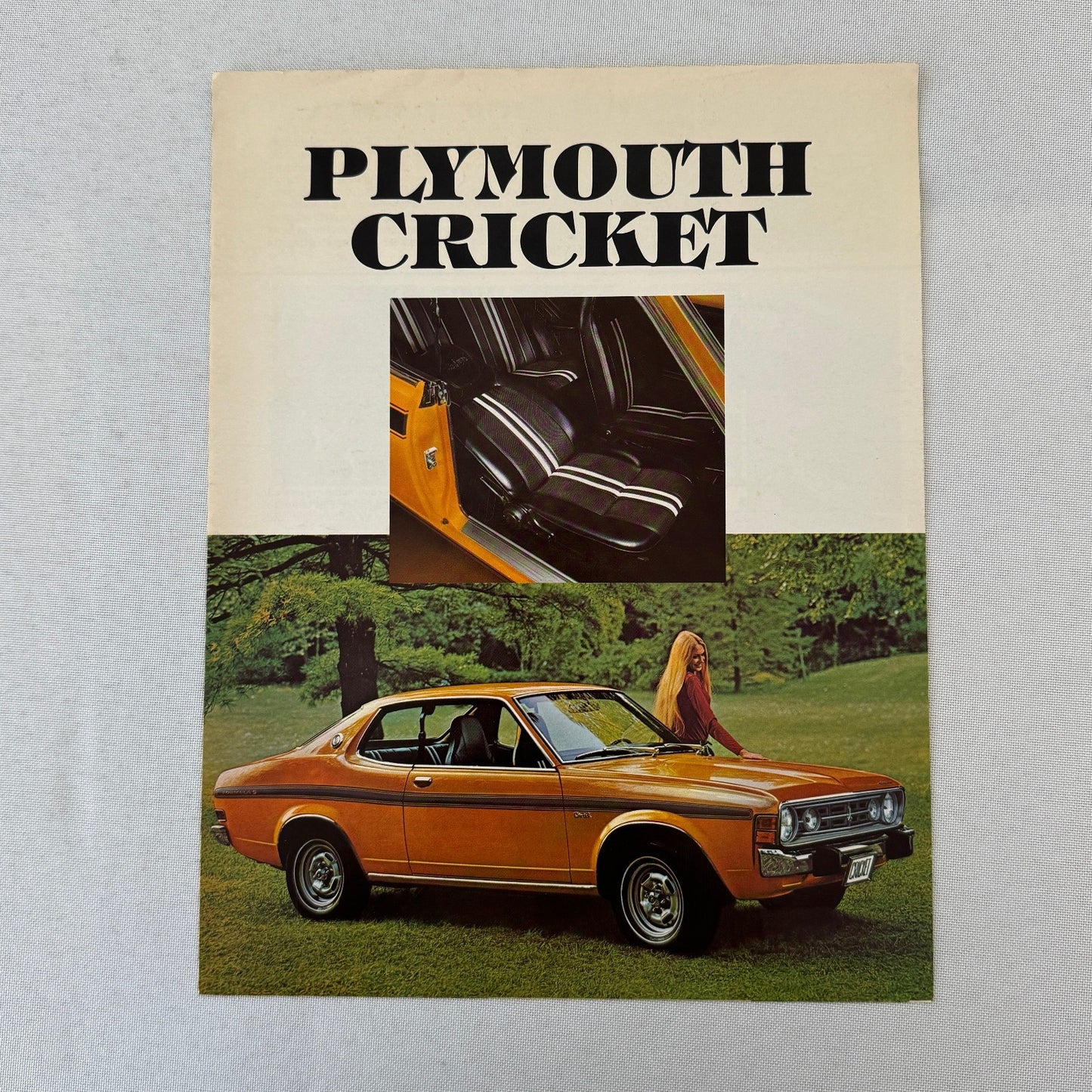 Plymouth Cricket Car Sales Brochure Catalog Canadian Formula S Coupe Sedan Wagon