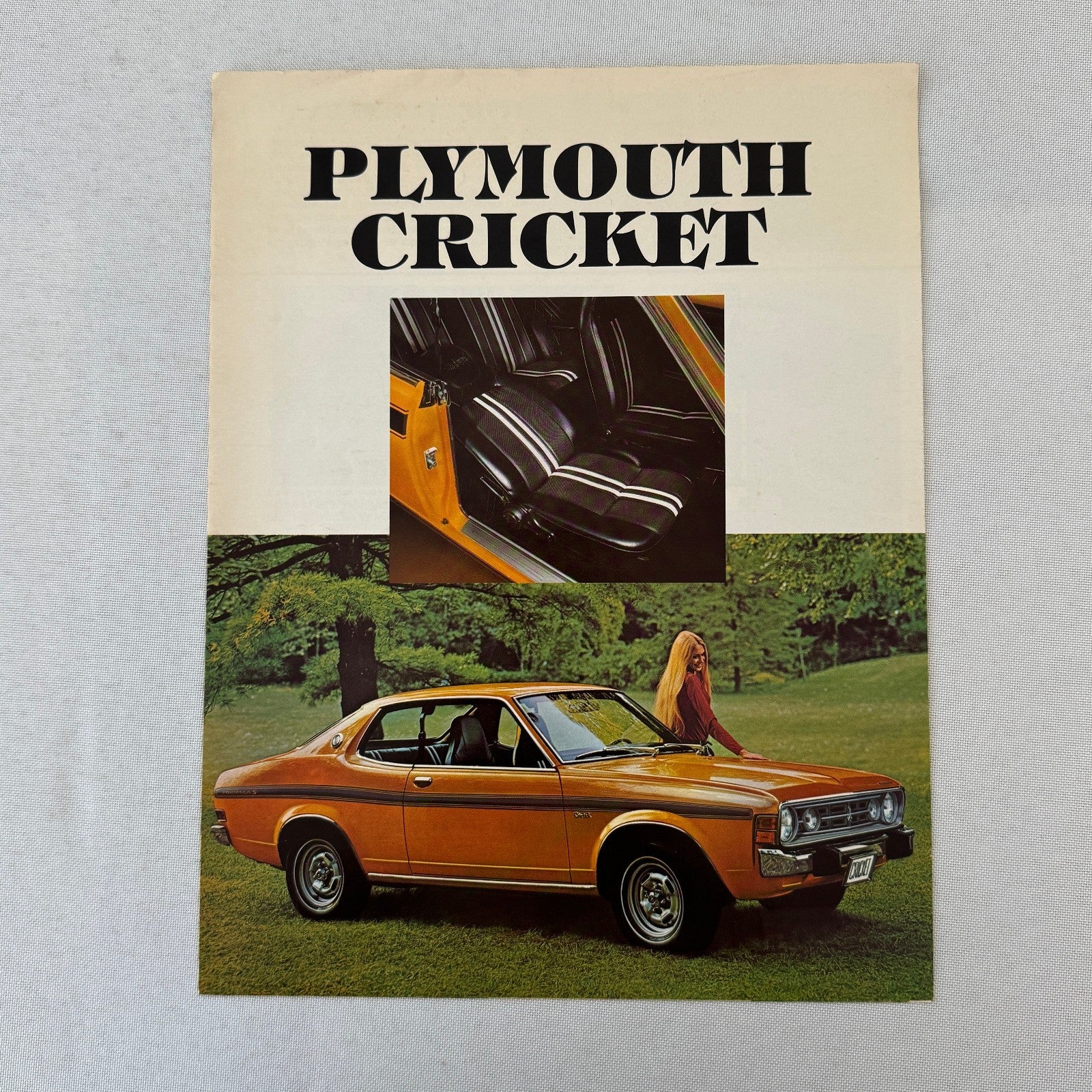Plymouth Cricket Car Sales Brochure Catalog Canadian Formula S Coupe Sedan Wagon