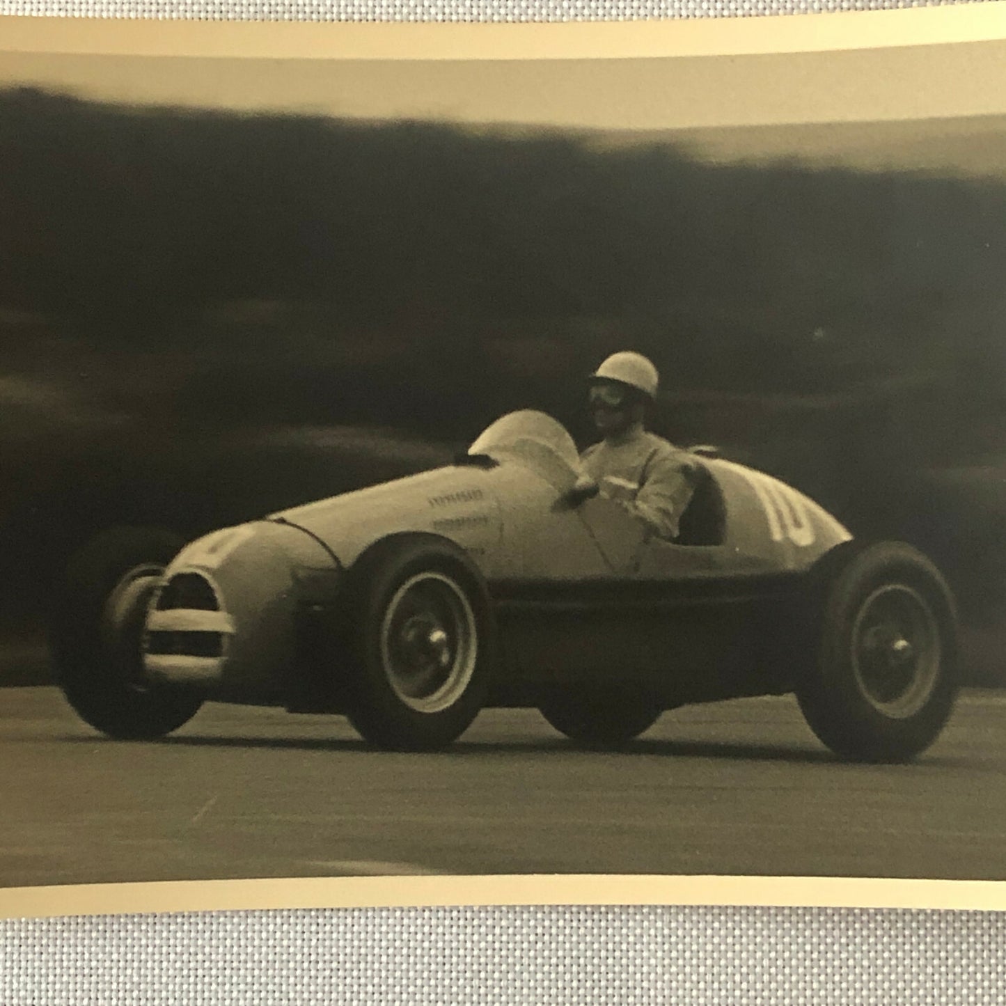 Vintage Racing Car Photo Photograph Print Motorsport Race