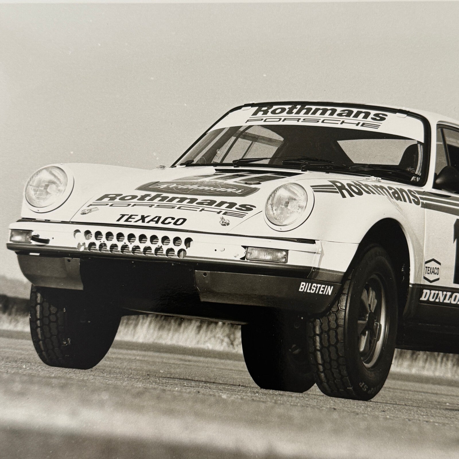 Rothmans Racing Porsche 911 Rally Safari Car Photo Photograph Print Vintage