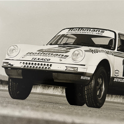 Rothmans Racing Porsche 911 Rally Safari Car Photo Photograph Print Vintage