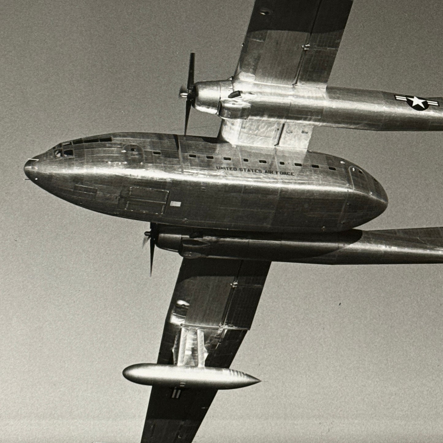 Fairchild Aircraft United States Air Force Airplane Plane Vintage Photo USAF