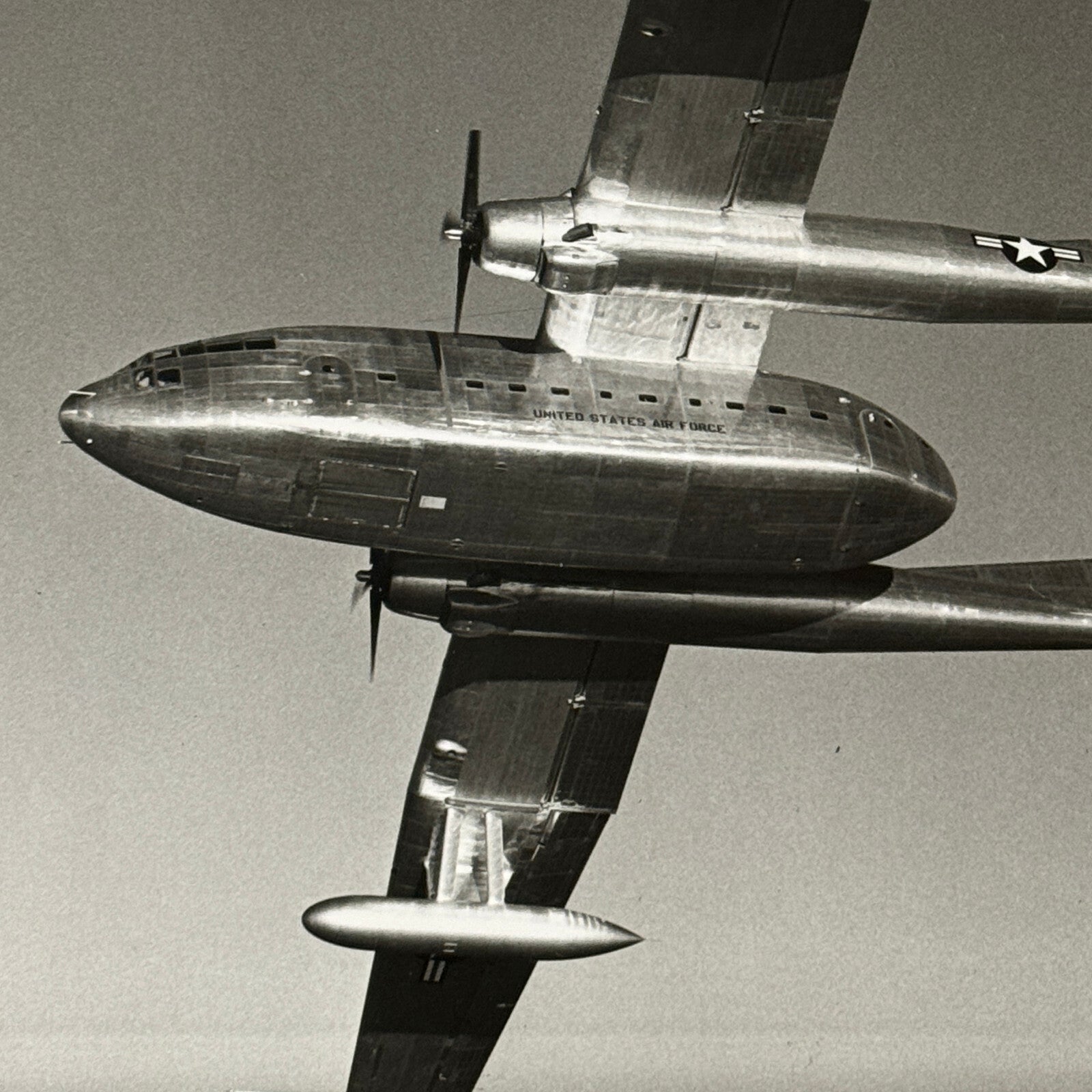 Fairchild Aircraft United States Air Force Airplane Plane Vintage Photo USAF