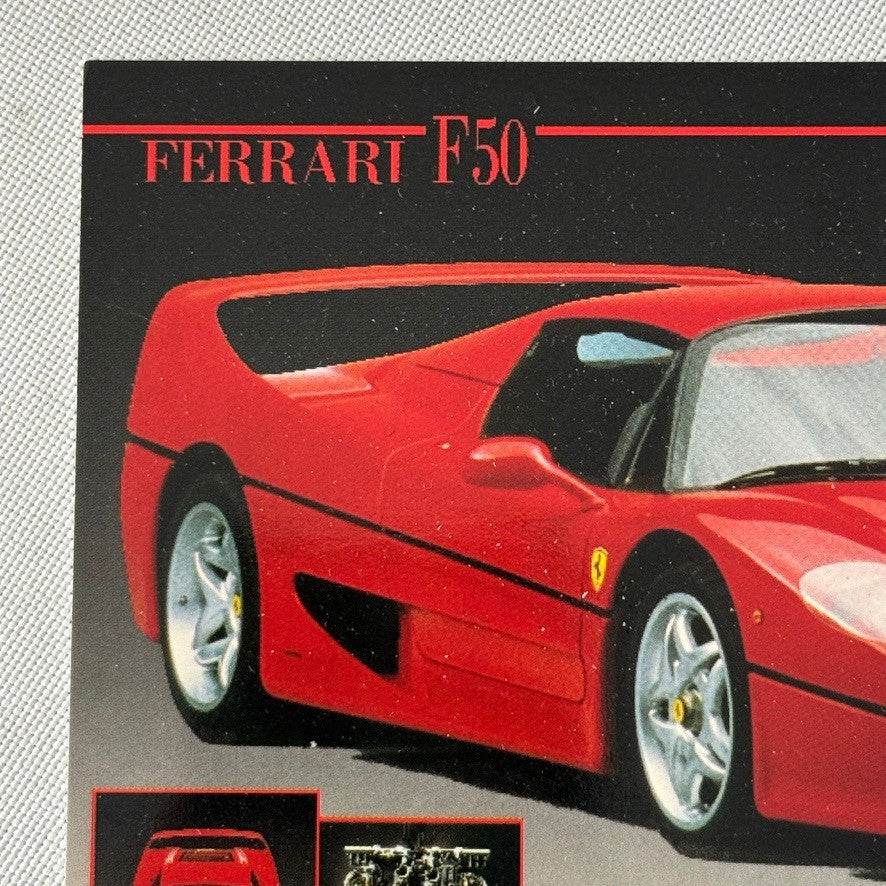 Ferrari F50 Supercar Postcard Post Card