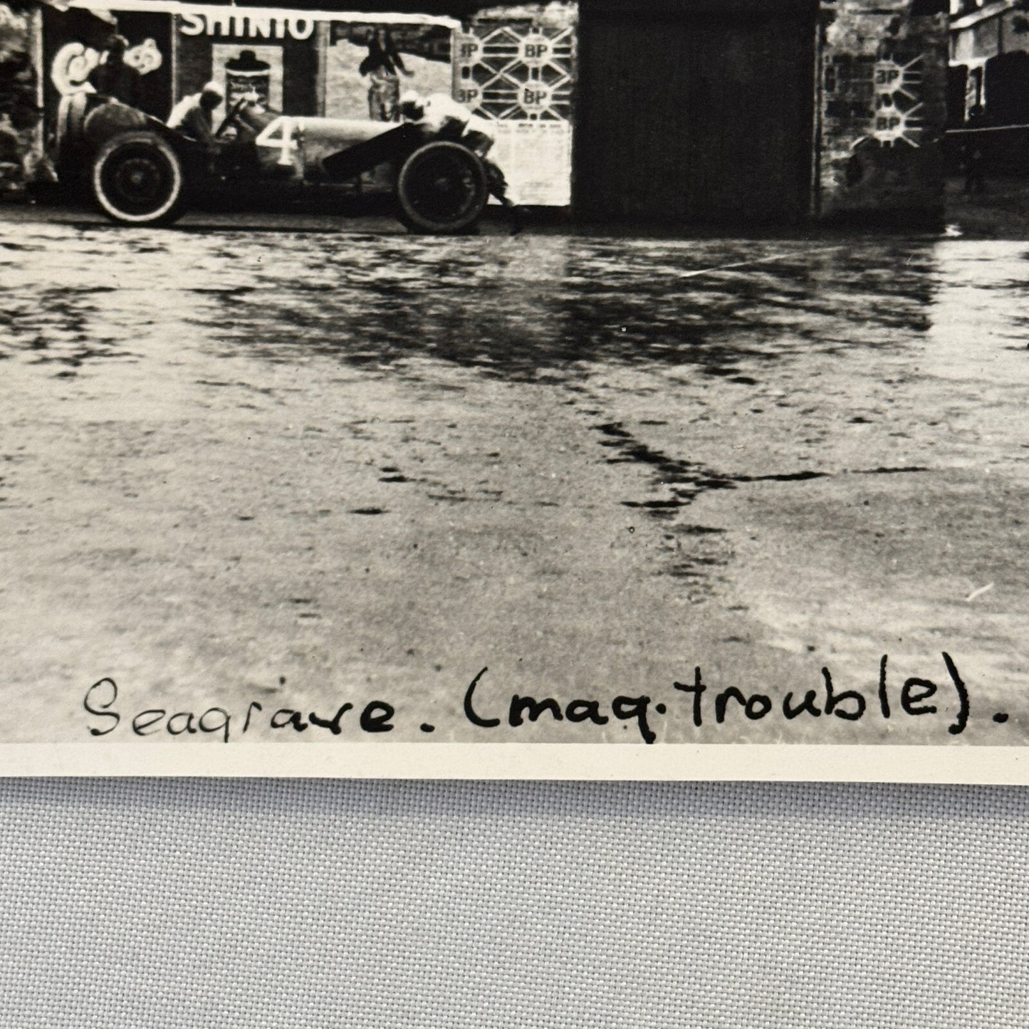 Henry Seagrave Sunbeam 1922 Tourist Trophy TT Race Racing Photo Photograph