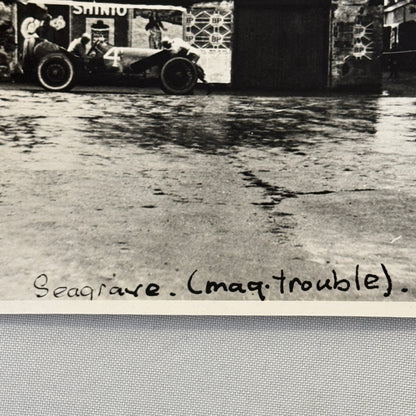 Henry Seagrave Sunbeam 1922 Tourist Trophy TT Race Racing Photo Photograph