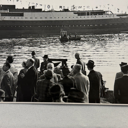Vintage Boat Ship Photo Photograph Prince George Steamship Steam Ship 1947