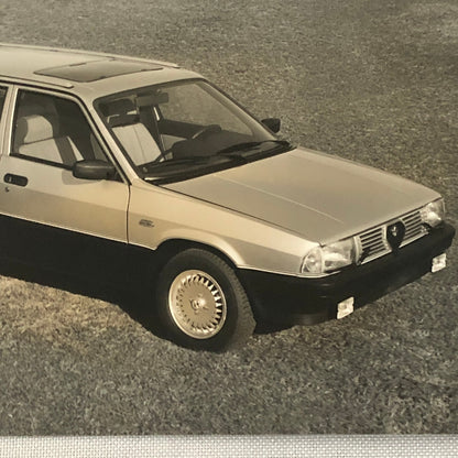 Alfa Romeo 33 4x4 Giardinetta 1984 Pininfarina Press Photo Photograph Lot of 4