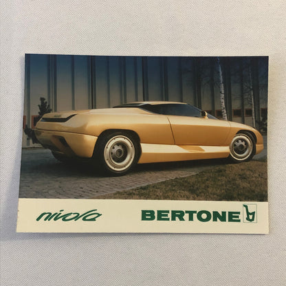 Bertone Nivola Concept Car Factory Press Photo Photograph Print Lot of 4