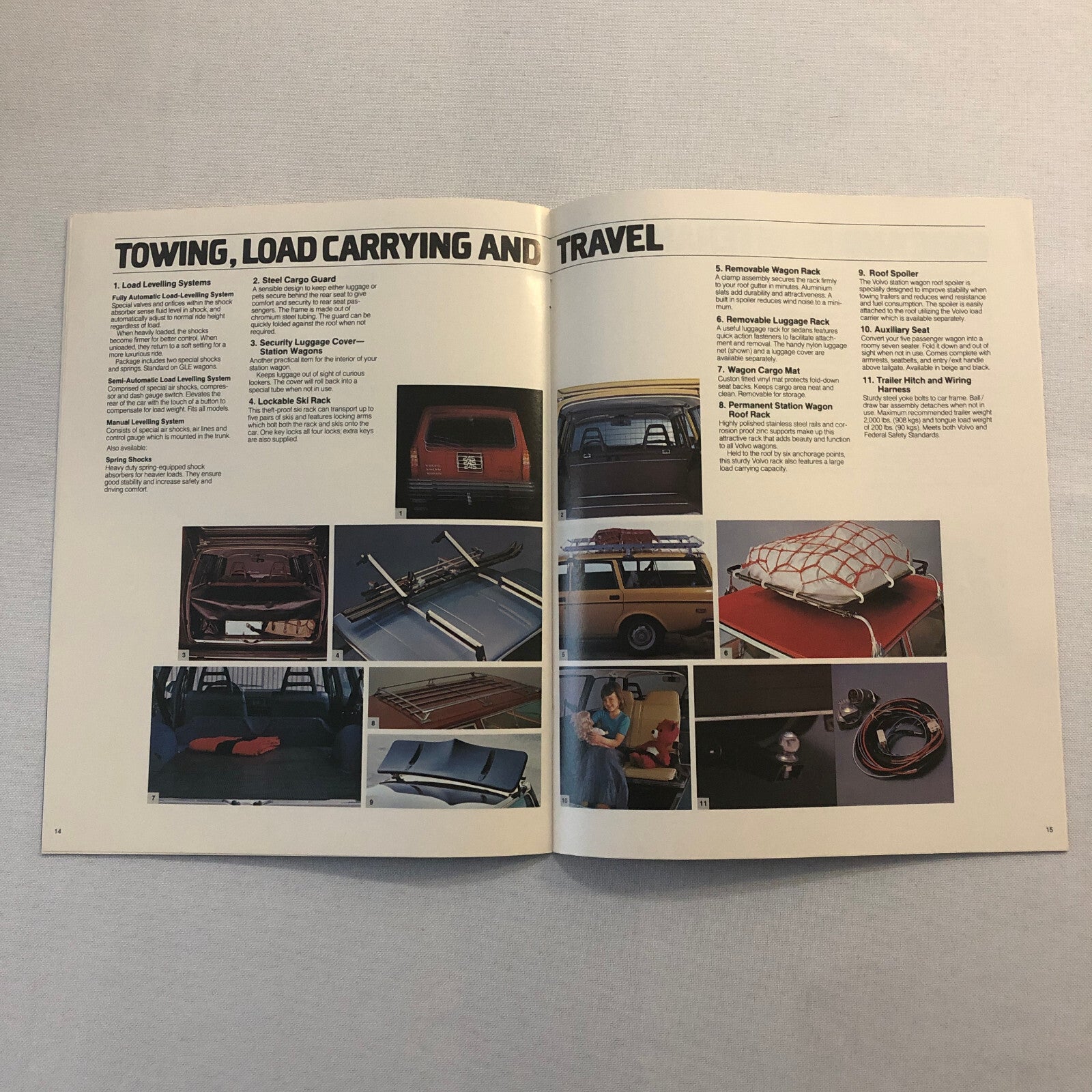 1980 Volvo Accessories Sales Brochure Catalog GT Sport Audio Lifestyle +