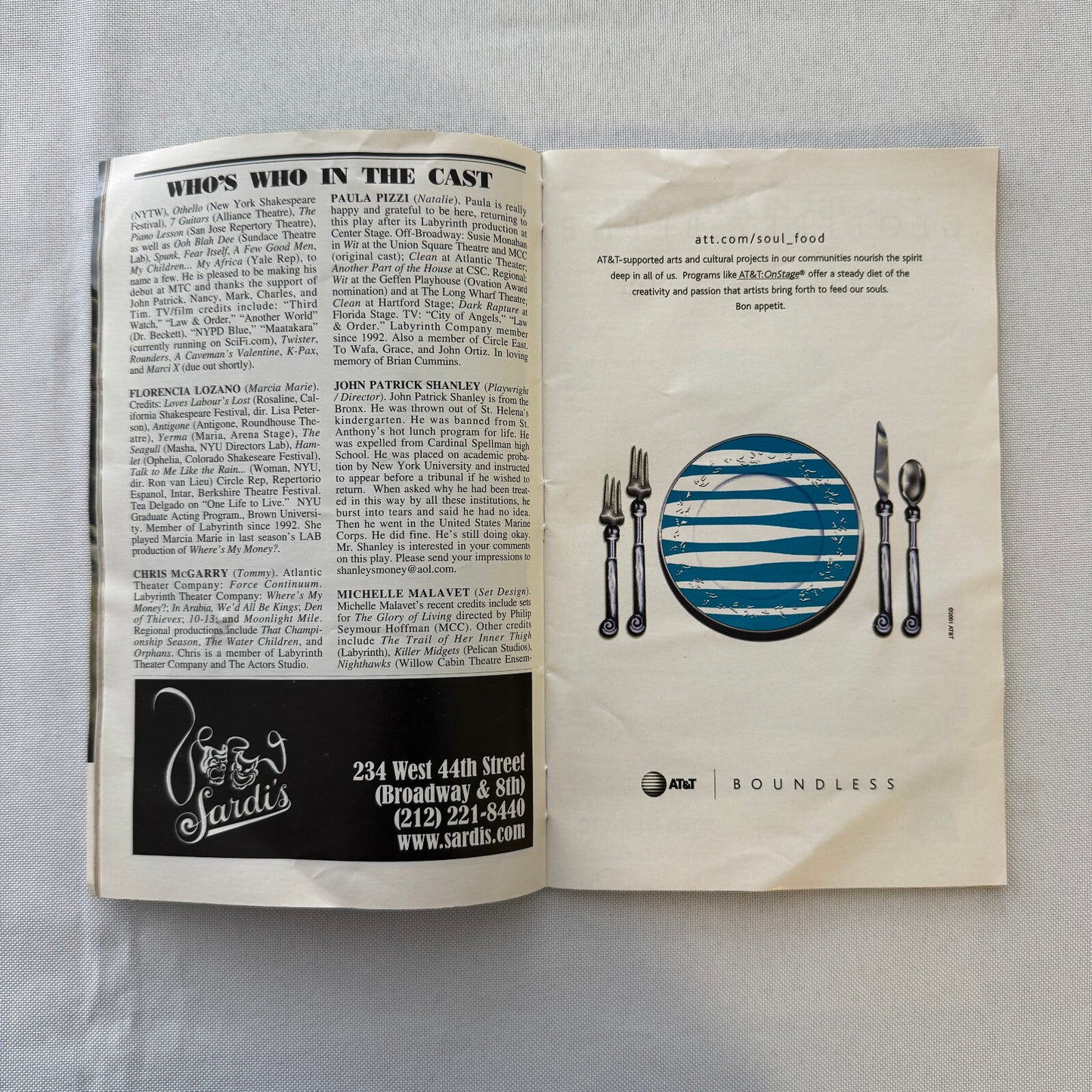 Where's My Money Signed Playbill Autographed Program David Deblinger 2001