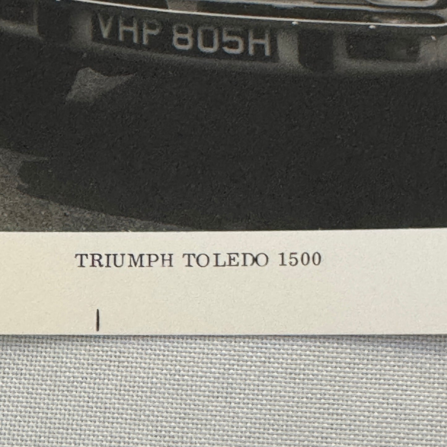 Triumph Toledo 1500 Car Factory Press Photo Photograph Print 1971