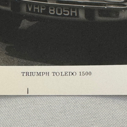 Triumph Toledo 1500 Car Factory Press Photo Photograph Print 1971
