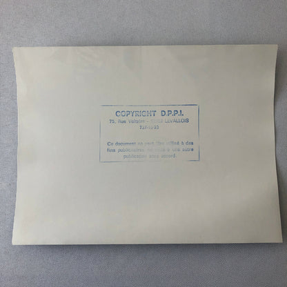 Vintage Rally Racing Photo Photograph 1974 Driver Jean-Claude Andruet 