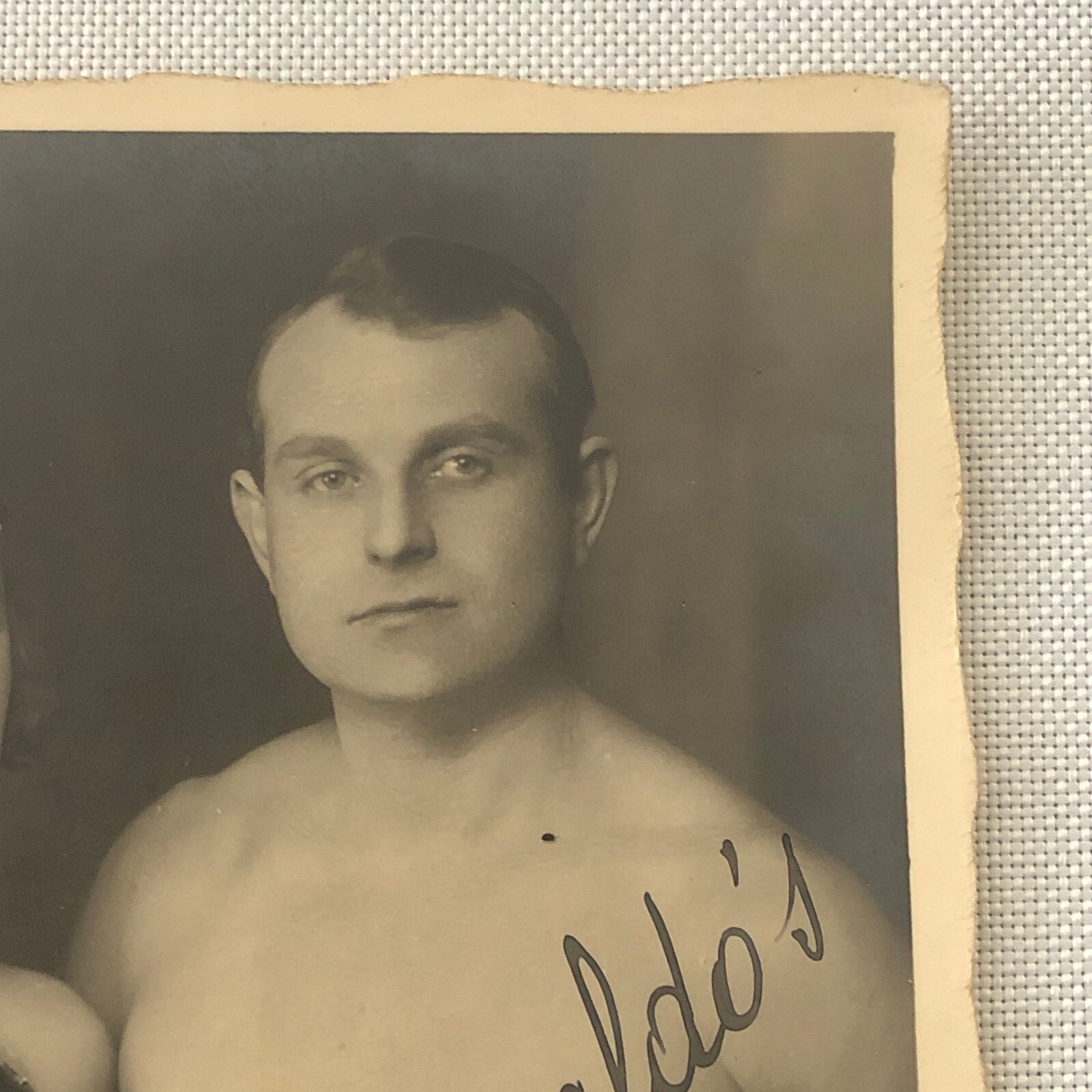Vintage Circus RPPC Rinaldos Trio Aerial Acrobats Real Photo Postcard