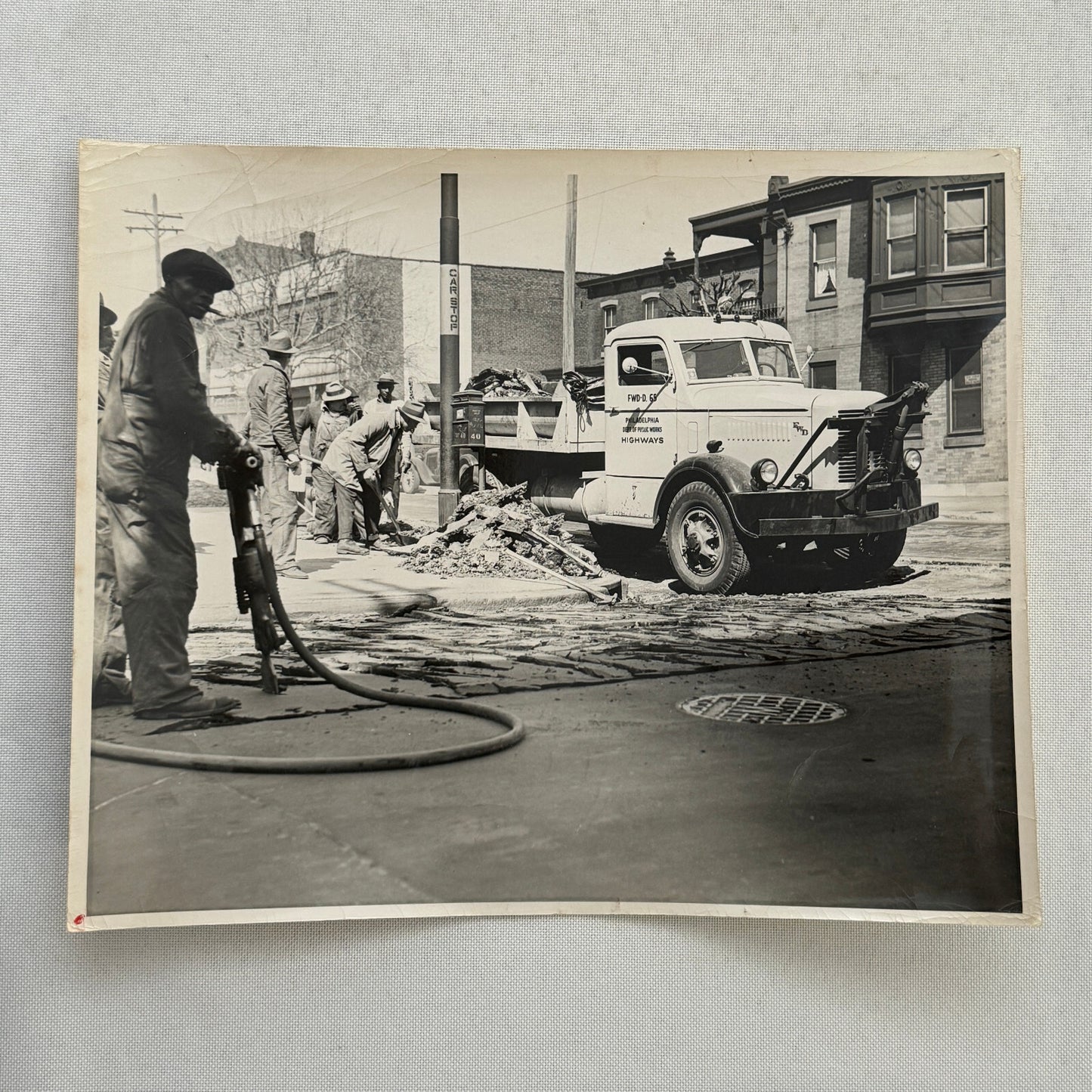 Front Wheel Drive Auto Company FWD Construction Truck Photo Photograph