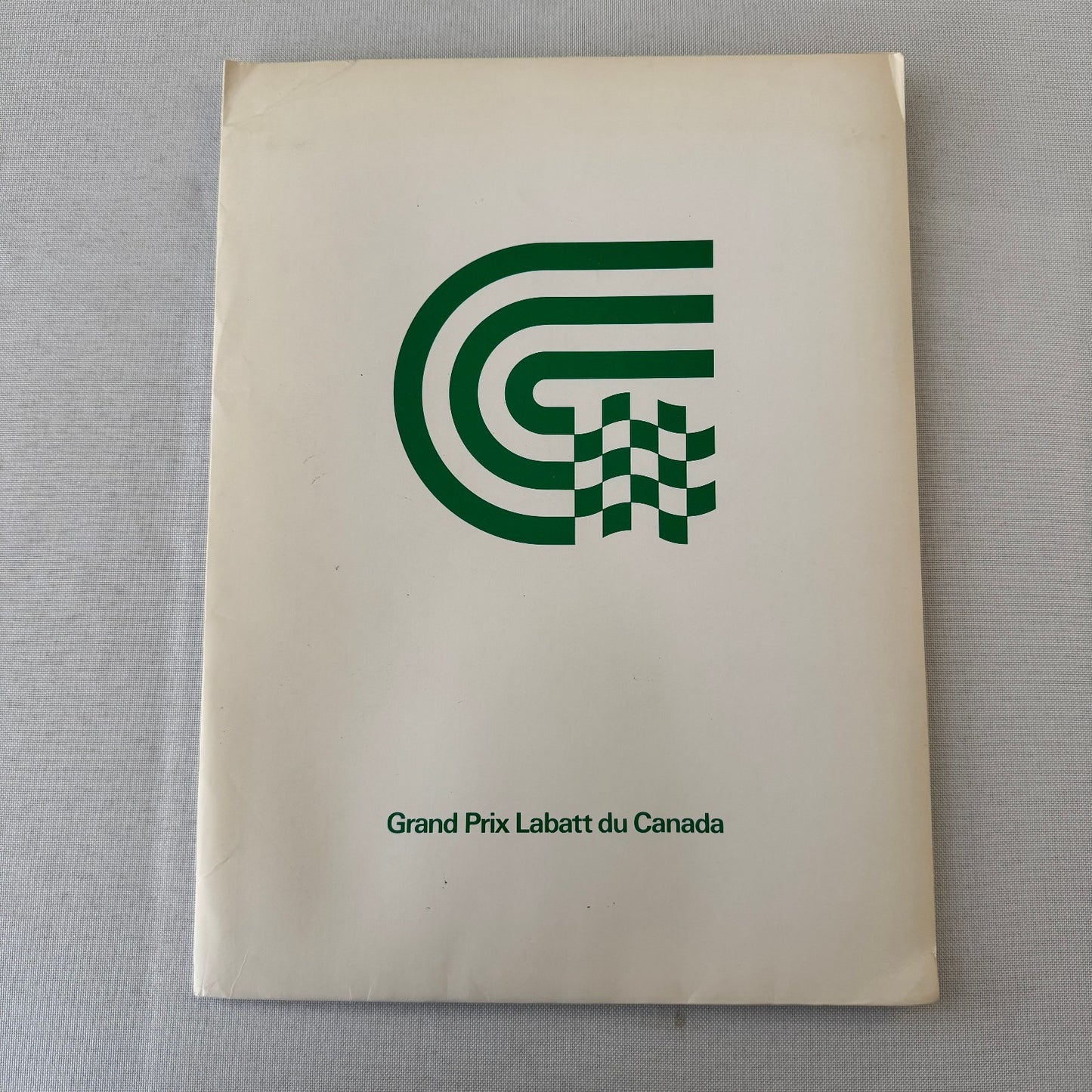 1984 Labatt Montreal Canadian Grand Prix F1 Formula One Press Kit Brochure