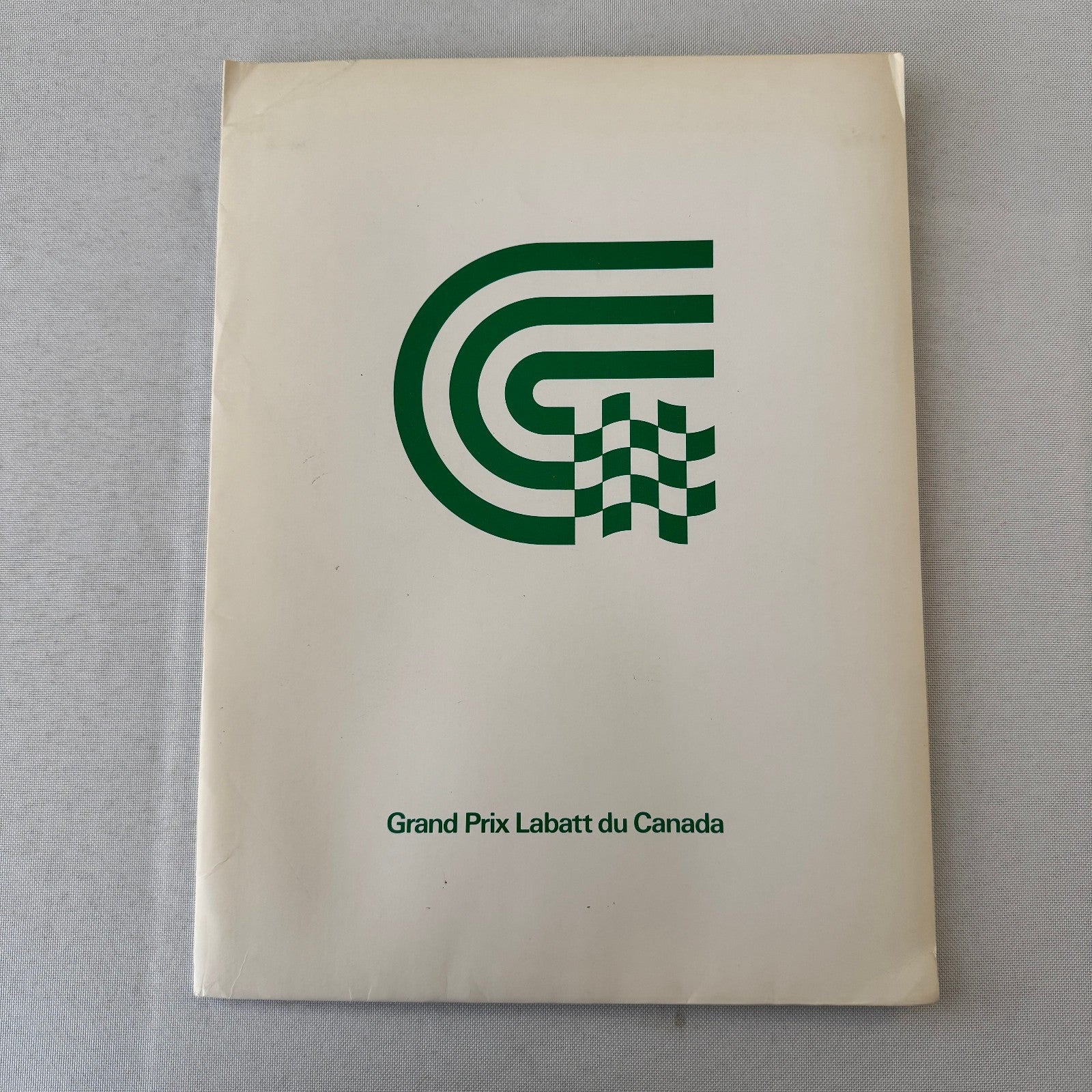 1984 Labatt Montreal Canadian Grand Prix F1 Formula One Press Kit Brochure