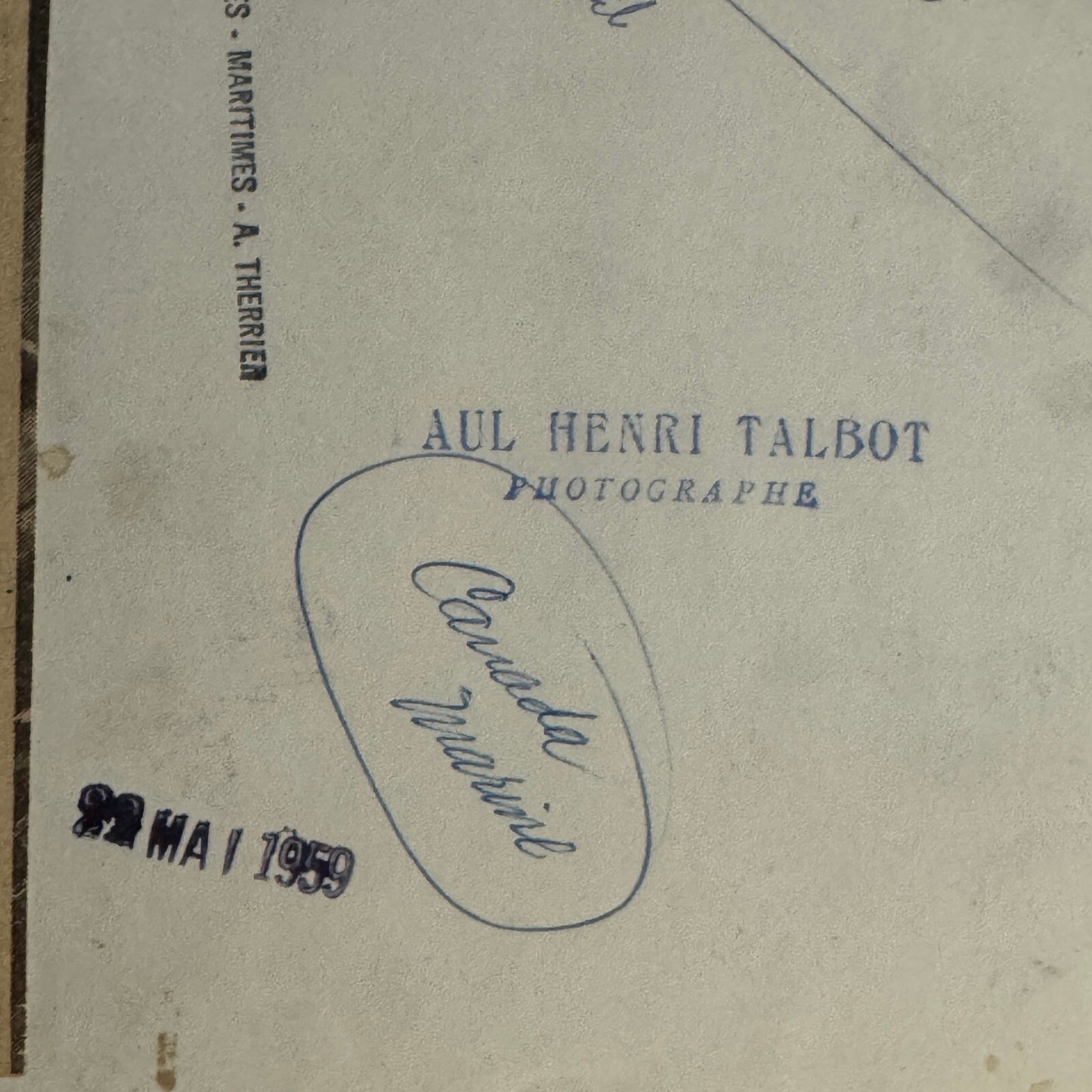 Military Ship Photo Photograph Boat HMCS Thunder Royal Canadian Navy Vintage