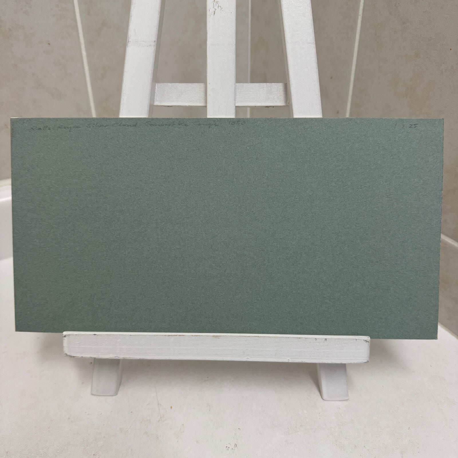 Rolls Royce Silver Cloud Convertible Car Illustration Art Drawing Hand Drawn