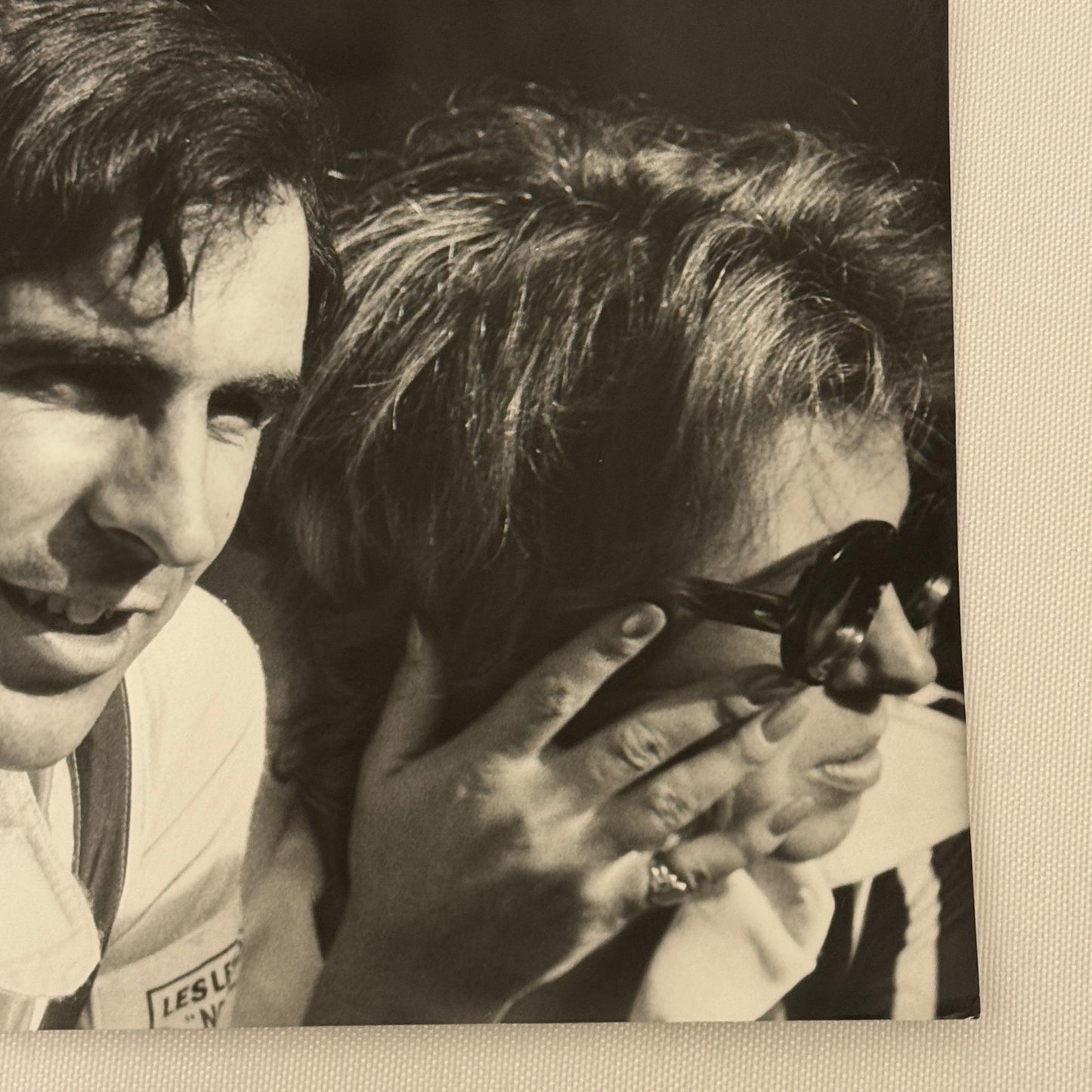 Vintage Racing Photo 1970 Italian Grand Prix Driver Tim Schenken Motorsport