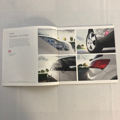 2012 Kia Venga Car Sales Brochure Catalog with Price List GERMAN Market