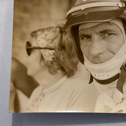 Vintage Racing Photo Vic Elford Gulf Porsche 917 Car Photograph