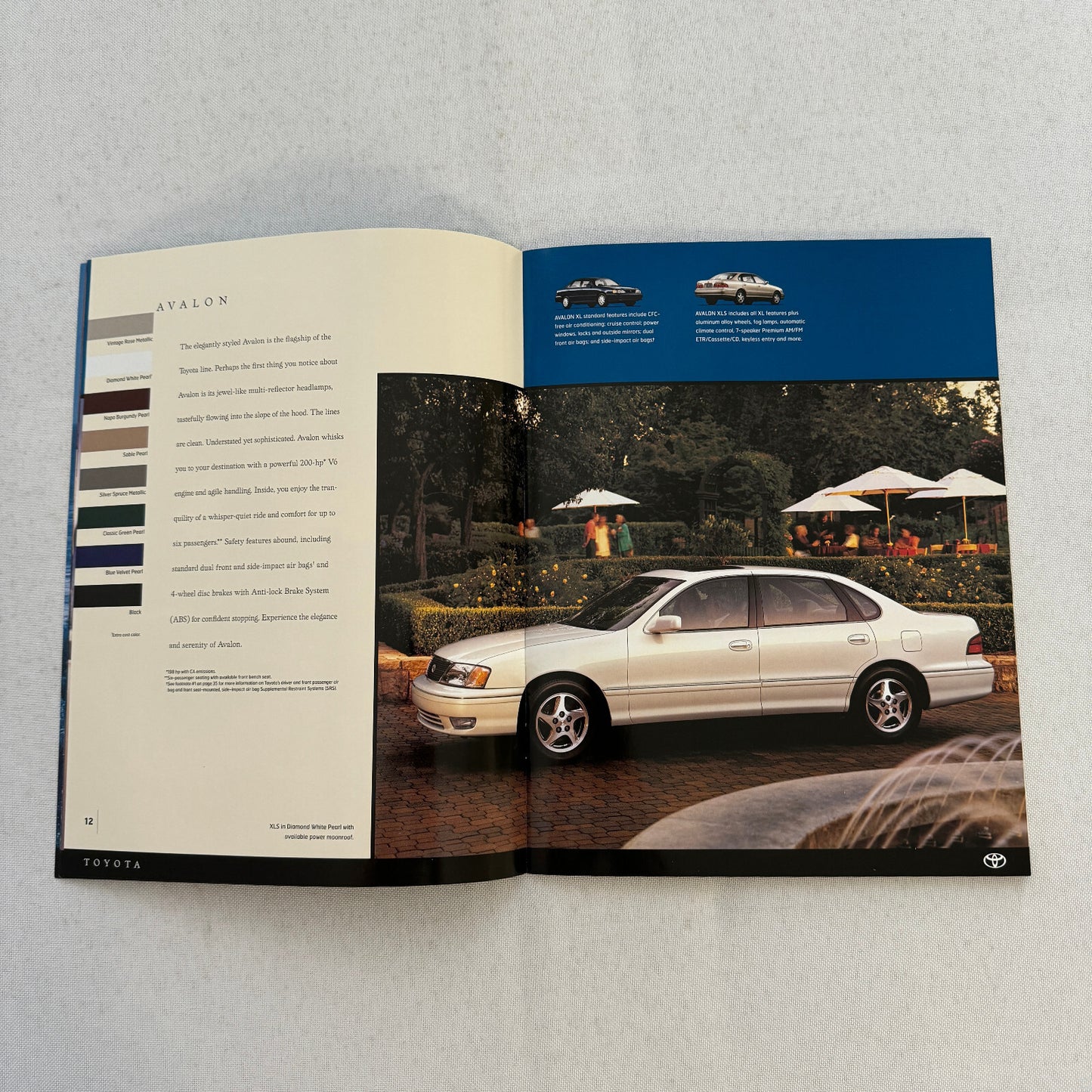 1999 Toyota Sales Brochure Catalog Solara Celica Corolla Tacoma Rav4 LandCruiser