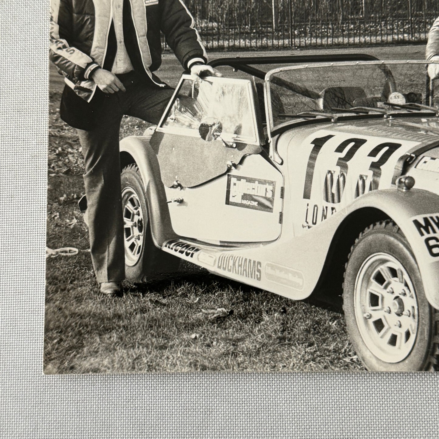 1980 Rallye Monte Carlo Morgan Roadster Car Press Photo Photograph