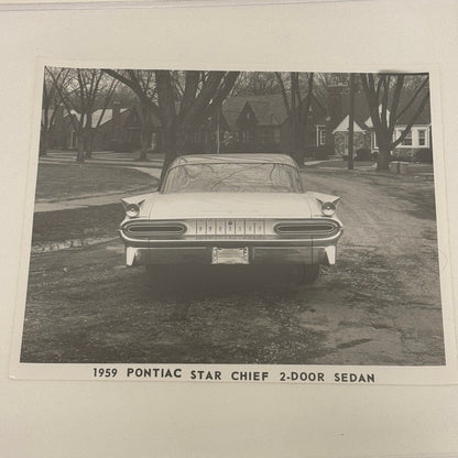 1959 Pontiac Star Chief 2 Door Sedan Car Photo Photograph Print