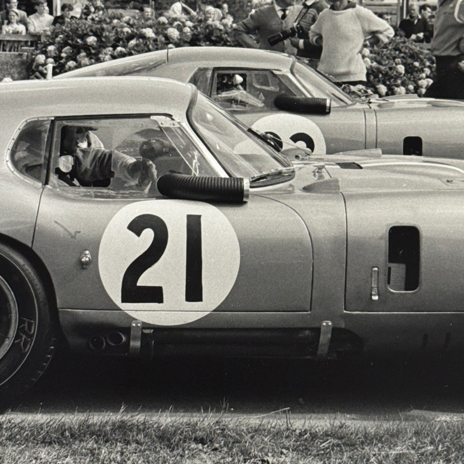 Vintage Racing Photo Photograph Dan Gurney Goodwood Cobra Daytona Modern Print