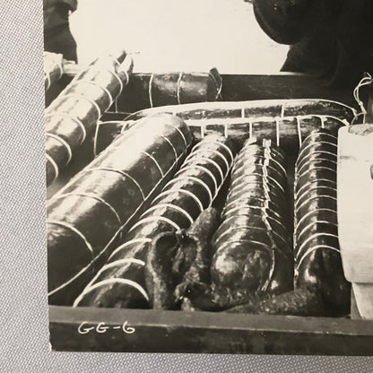 Vintage Photo Photograph Man in Sausage Stand Movie or Television Still ?