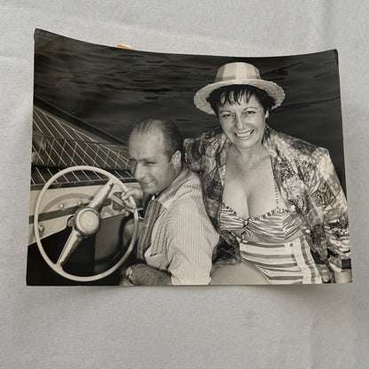 Juan Manuel Fangio Retirement Vacation Holiday Italian Press Photo F1 Racing