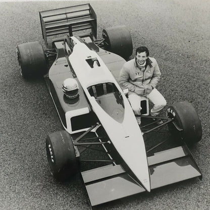 Vintage Brabham Racing Olivetti BMW BT 56 Race Car Press Photo Photograph 