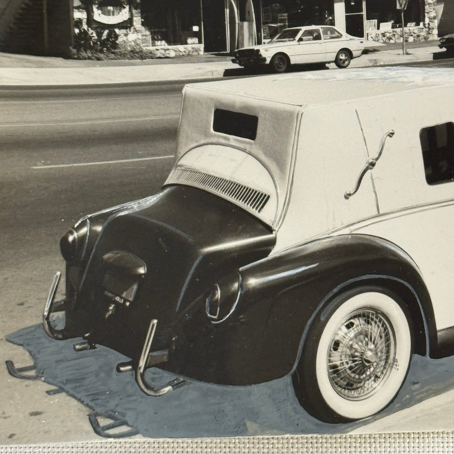 Vintage Volkswagen Beetle KIT CAR Custom Photo Photograph Print Hand Highlighted