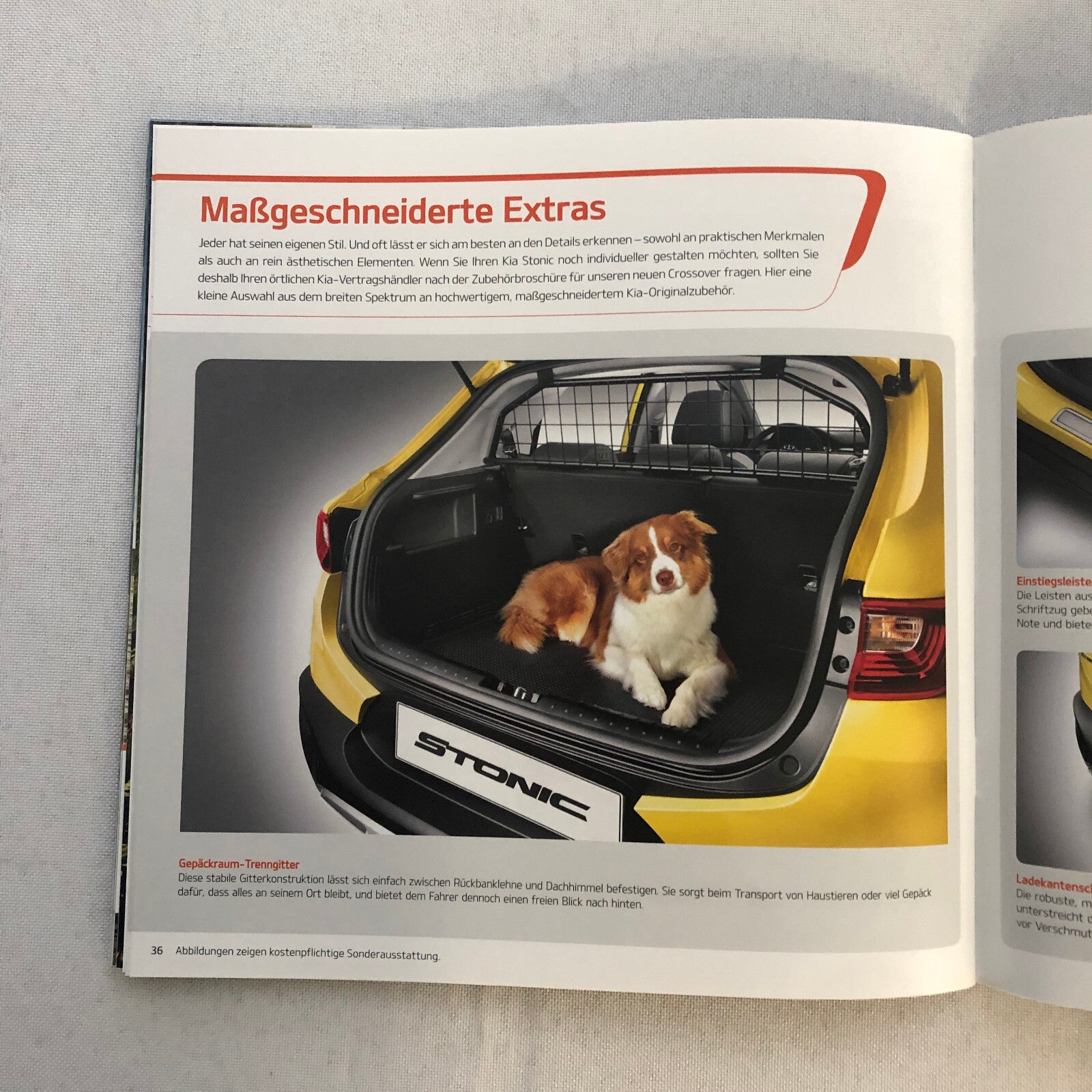 Kia Stonic Sales Brochure Catalog with Price List GERMAN Market 2018 ?