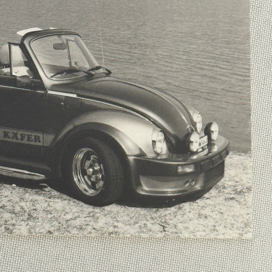 Custom Volkswagen Beetle Convertible Tuner Car Photo Photograph Print VW Bug