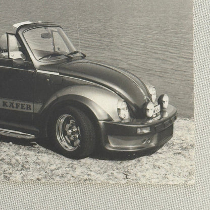Custom Volkswagen Beetle Convertible Tuner Car Photo Photograph Print VW Bug
