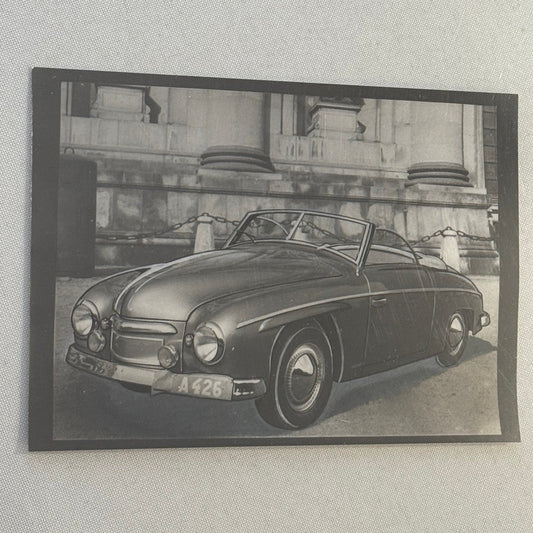 Volkswagen Rometsch Cabriolet Coachbuilder Coachbuilt Car Photo Photograph Print