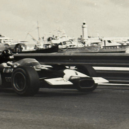 Vintage Racing Photo Lotus Ford 1970 Monaco Grand Prix Race F1 Graham Hill